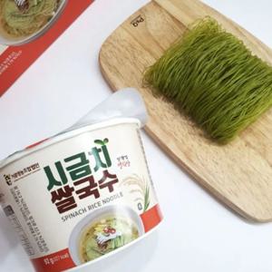 공룡별미 시금치 쌀국수 멸치맛