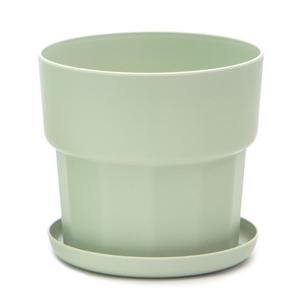 네이처안 파스텔 플라스틱 가드닝 화분 + 받침 2size 3color
