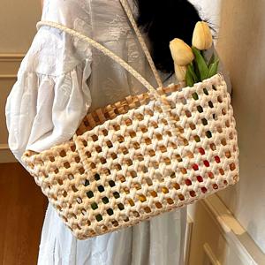 블랑뜨 네트 그물 백 바구니 여름 토트백 방수 수영 목욕 비치 썬 물놀이