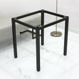 T8065b 높이700 40각 블랙 탁자다리만 800 x 650