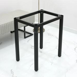 철제 책상 다리 프레임 600 x 450 H700 1인용 학원 테이블 교체 수평 조절발