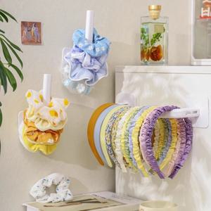 다용도 머리끈 머리띠 보관 정리대 거치대 1P