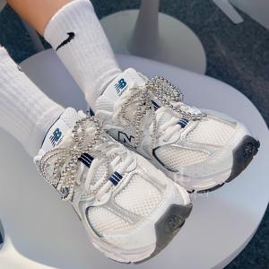 진주롱리본 신발장식 슈참 신발꾸미기 가방장식