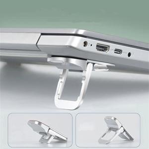 부착식 2단 각도조절 노트북 키보드 거치대 2P 세트