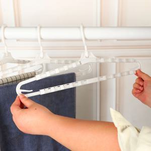 늘어나는 길이조절 360도 회전형 옷걸이 최대 68cm