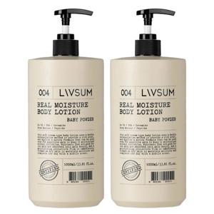 리얼퍼퓸 바디로션 1,000ml(베이비파우더)  1+1
