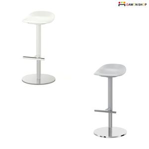 JANINGE 발받침이 있는 스틸-플라스틱 바스툴 (76cm)/바의자