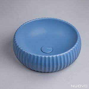 탑볼 세면대 무광 딥 블루 탑볼세면기 363 4014MDB
