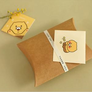 춘식이 하이파이브 베이직 카드 엽서 메세지 미니