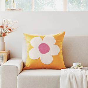 어텀블라썸 르솔레이 터프팅 쿠션커버 50x50