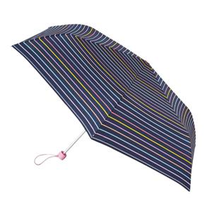 슈퍼슬림-2 레인보우 핀스트라이프 여성 수동 3단 우산 22cm 158g