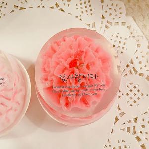 카네이션 비누만들기 키트 DIY 체험키트 어버이날 스승의날 선물 비누꽃 5인용 개별포장