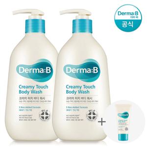 1+1 크리미 터치 바디워시 400ml (튜브 랜덤 1개 증정)