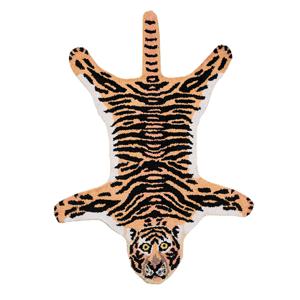 핸드메이드 동물 러그 홈 인테리어 황호 유니크 아이방 아이템 호랑이