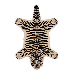 핸드메이드 동물 러그 홈 인테리어 유니크 아이방 아이템 귀여운 황호 호랑이