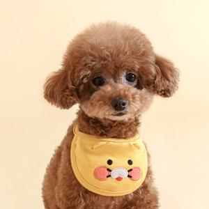 빕 메가 얼굴 춘식이 강아지 턱받이 케이프 스카프