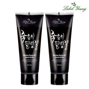 [1+1]쇼킹필링젤 스페셜 에디션 120ml 저자극 얼굴각질 노폐물 블랙헤드제거 스크럽