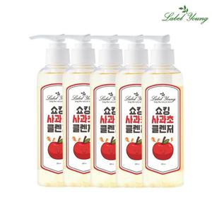 [4+1]쇼킹 사과초클렌저 200ml 유분/피지/노폐물케어/약산성클렌징