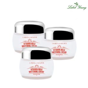 [2+1]쇼킹비타민우유미백크림 55g 톤업+기미+주근깨 완화 비타밀크토닝