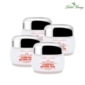 [2+2]쇼킹비타민우유미백크림 55g 톤업+기미+주근깨 완화 비타밀크토닝