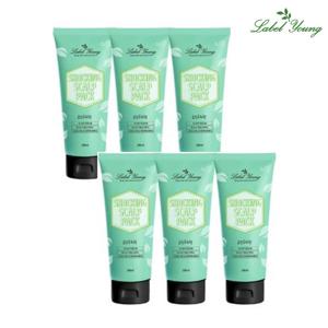 [3+3]쇼킹두피팩 200ml 두피각질+두피냄새+두피결점 토탈케어/두피 홈스케일링