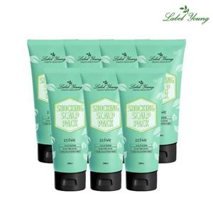 [6+1]쇼킹두피팩 200ml 두피각질+두피냄새+두피결점 토탈케어/두피 홈스케일링