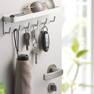 소품 무타공 걸이 벽 화장실 모자 꼬꼬핀 벽행거 원목 옷 차키 보관 거리 마그네틱 후크