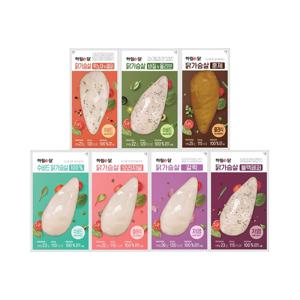 하림이닭 닭가슴살 14종 5팩씩 맛보기