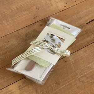 선물패키지-홈카페 버터나이프 미니도끼 빵칼 3개+선물포장