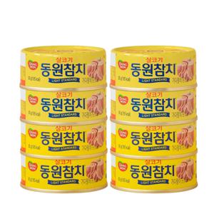동원참치DHA 90g X 8캔 외 3종 택1 참치 캔