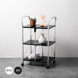 쉽게 접는 이동식 트롤리 선반형 (INP1179)