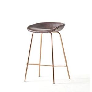 납작등받이 인조가죽 높이 75cm 아일랜드식탁의자 (4색)