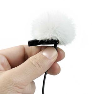 UW8 WH 핀마이크 윈드스크린 화이트 소형 바람차단 커버