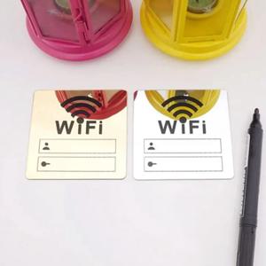 와이파이 아크릴 표지판 카페  wifi 안내판