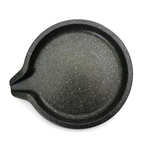 두꺼운 주물 모던 원형 불판 7.5mm(대) 고기불판 고기구이판 가정용 업소용