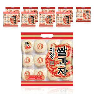 쌀과자 바삭한맛 원형 270g 10봉