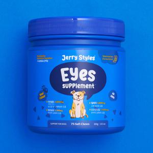 동물병원 강아지 눈 눈물 간식형 영양제 아이즈 서플리먼트 300g 75chews