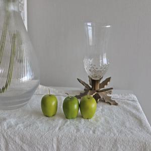 [리퍼] 미니 사과 3p세트 모형과일 인테리어소품 매장 장식 촬영소품-2size(B급)