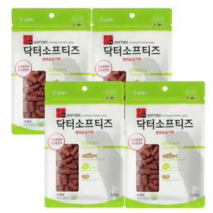 닥터소프티즈 비타민 100g 4개 국내산 애견간식