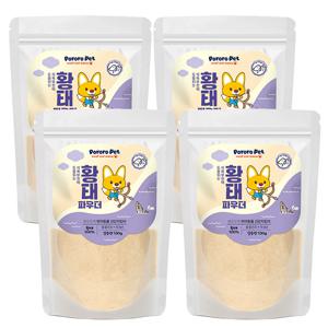 뽀로로펫 동결건조 황태파우더 130g x4개 캣독겸용