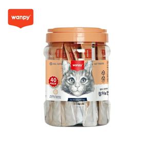 완피 크리미 퓨레 참치/연어 40P 짜먹는 고양이 간식