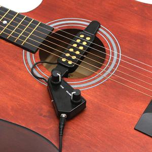 통기타 사운드 조절 픽업 AW-5T3 진동단자 엠프연결 케이블