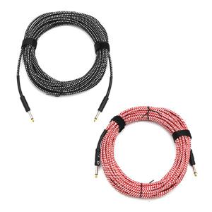 일렉 베이스 기타 케이블 기타잭 15M