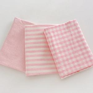 패키지원단 1/2마 패키지 멜란지 선염 워싱 연핑크 3종