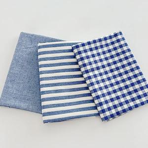 패키지원단 1/2마 패키지 멜란지 선염 워싱 진블루 3종