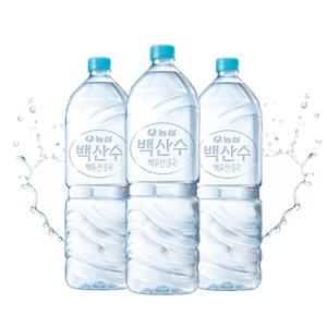 백산수 생수 무라벨 2Lx6병