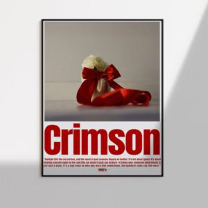 Crimson 미드센추리 인테리어 포스터 모던 미니멀 그림액자