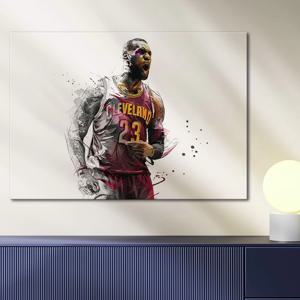 NBA 농구 포스터 19 르브론