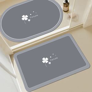 1+1 빨아쓰는 욕실 발매트 소프트 규조토 화장실 발매트