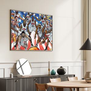 NBA 농구 포스터 41 올스타